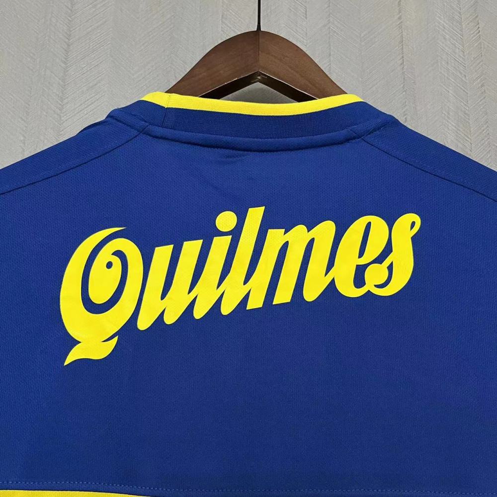 Retro 2000-01 Boca Juniors home Football jersey Retro