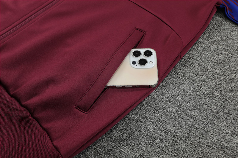 23-24 season Barcelona long-length jacket training suit