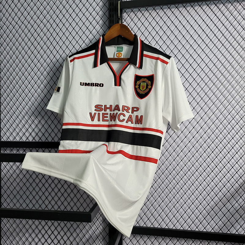 Retro 1997-99 Manchester United BECKHAM GIGGS KEANE SHERINGHAM Football jersey retro
