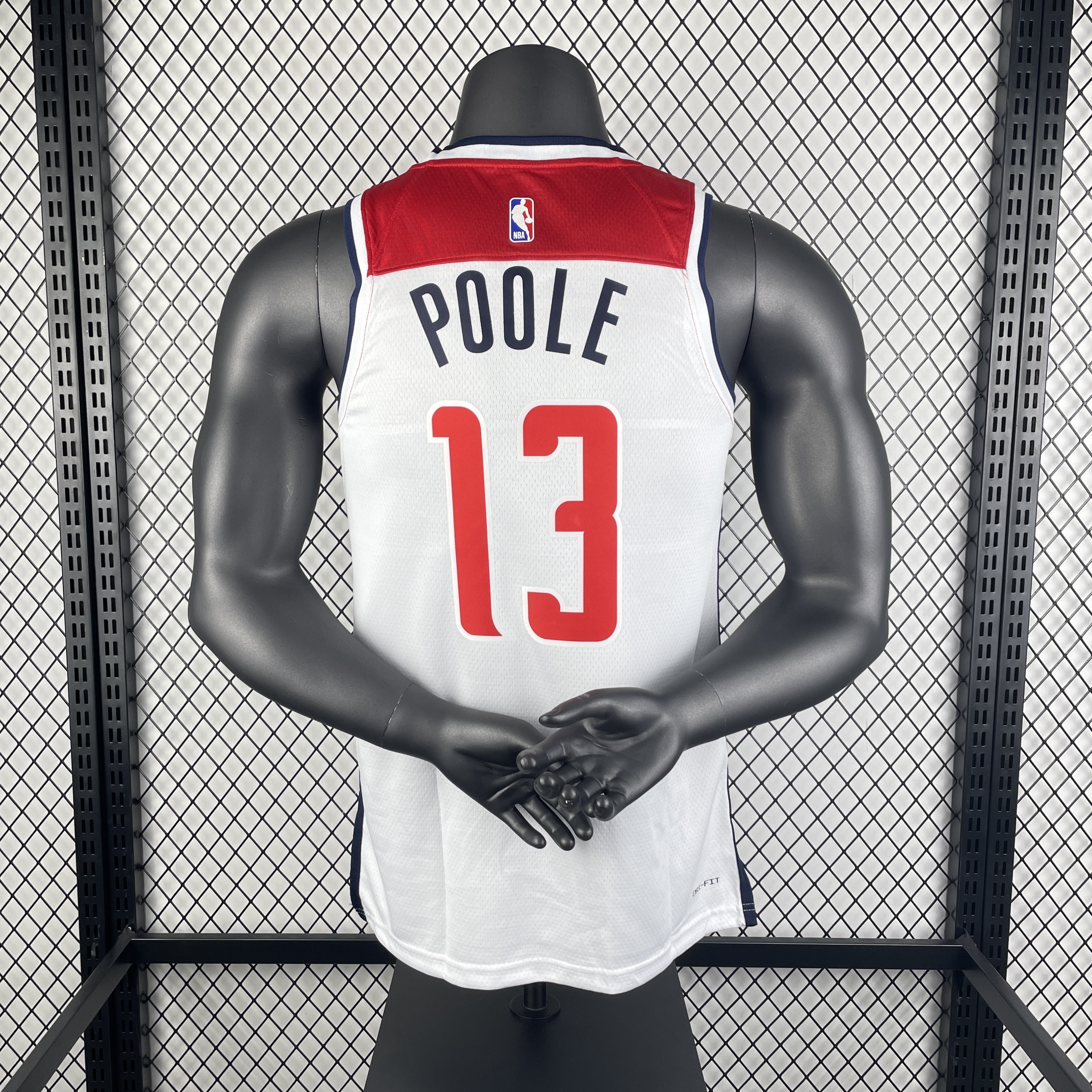 23 Season Washington Wizards Home White 13 Poole