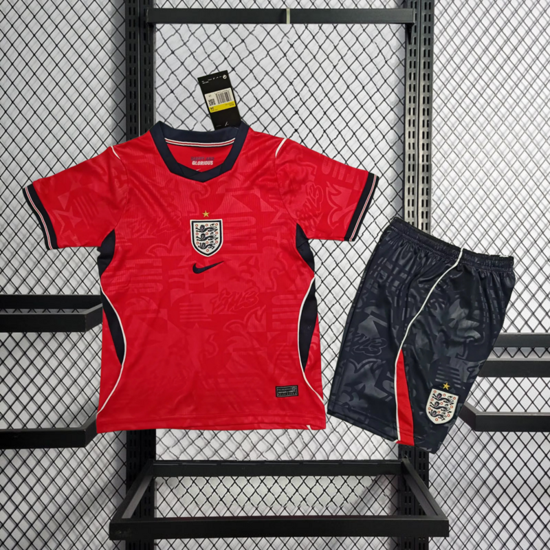 2026 England Away kids Football jersey