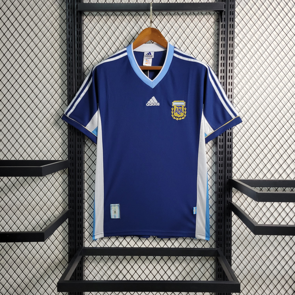 Retro 1998 Argentina away   Football jersey retro