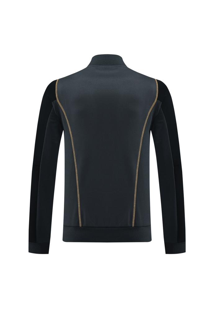 23-24 Real Madrid 05 dark gray jacket suit-