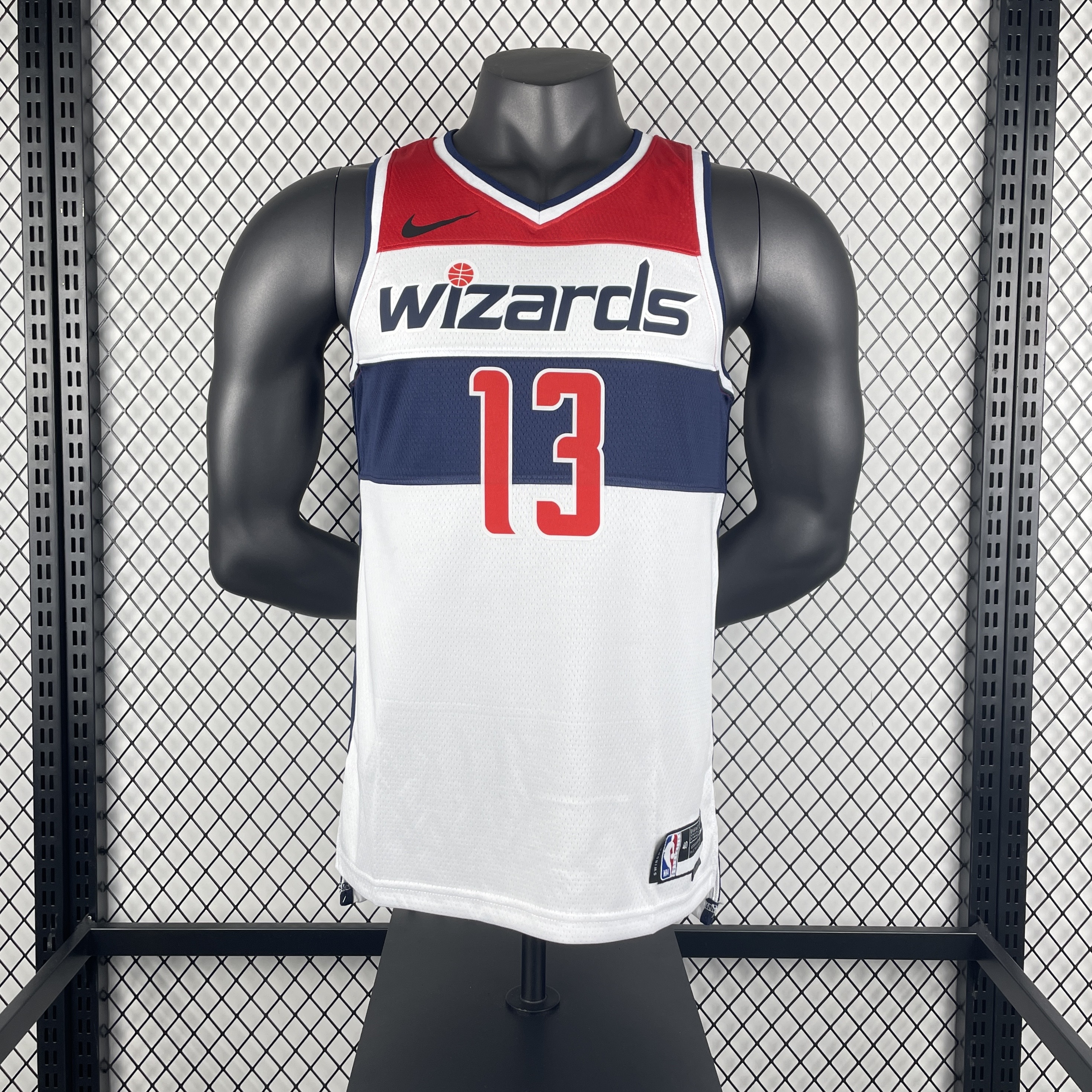 23 Season Washington Wizards Home White 13 Poole