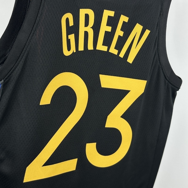 2025 NBA Golden State Warriors 23 GREEN Basketball Jersey