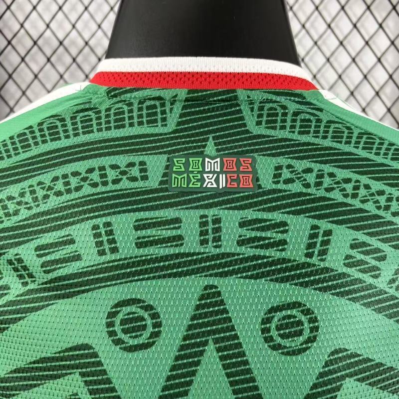 Player 2026 Mexico Home Long sleeves Football jersey