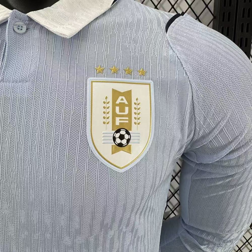 Player 2026 Uruguay Home Long Sleeve Football jersey