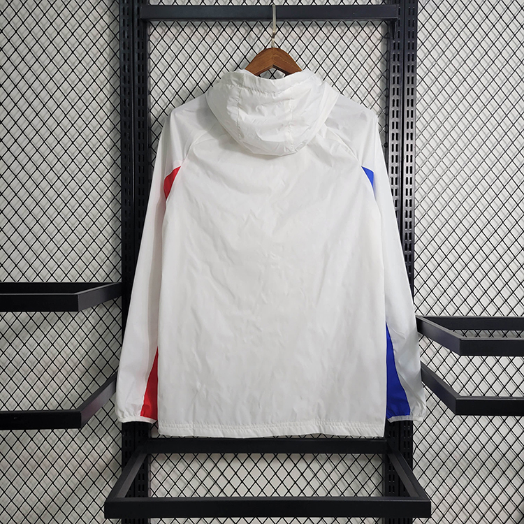 Windbreaker Barcelona White