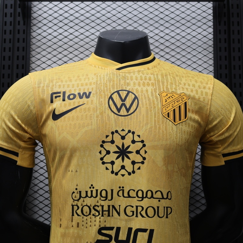 Player 2025-26 Jeddah United Al-Ittihad Third Away Football jersey Al Ittihad