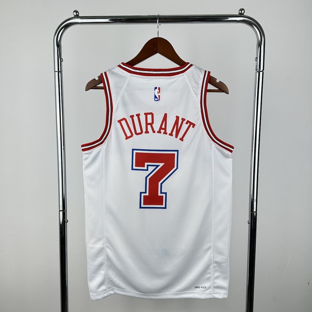 2026 NBA Houston Rockets 7DURANT Basketball Jersey