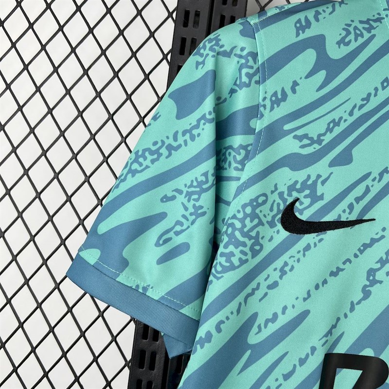 2025-26 Sporting Lisbon season blue goalkeeper Football jersey