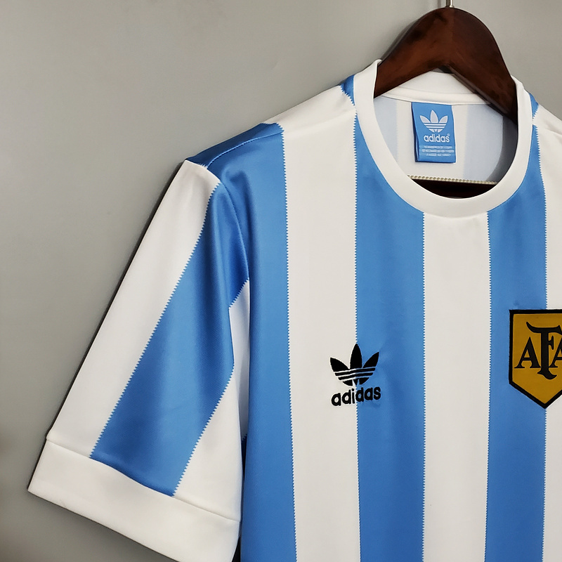 Retro 1978 Argentina home  Football jersey retro