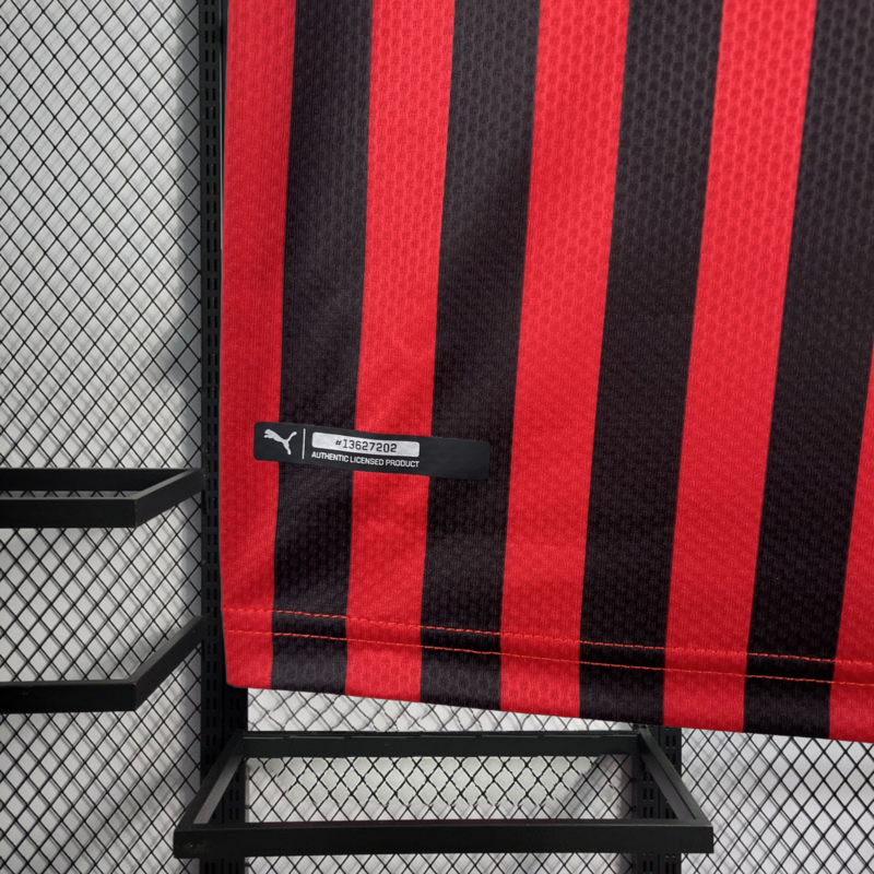Retro 2019-20 AC Milan Home football jersey Retro