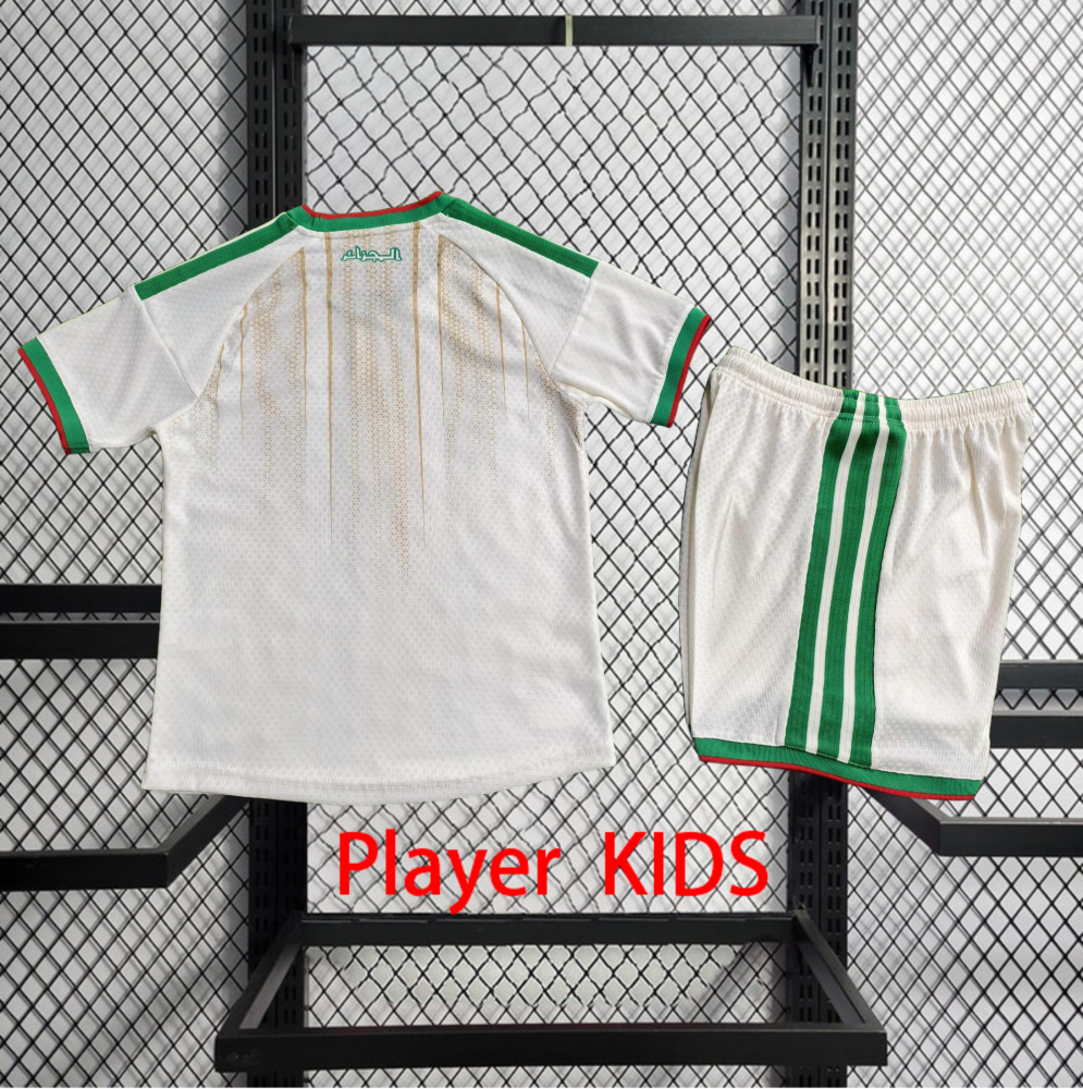 Player 2026 Algeria Home Kids football jersey Player KIDS