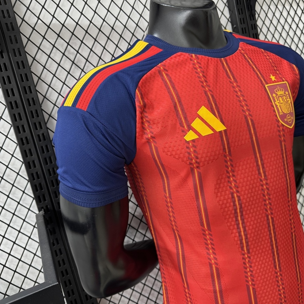 Player 2026 Spain Home Football Jersey