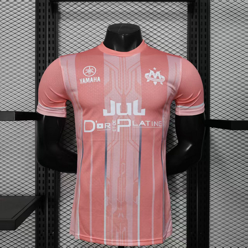 Player 2025-26 Marseille OM Pink Special EditioFootball jersey