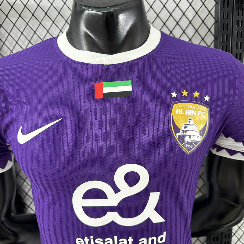 Player 2025-26 Al Ain Home Football jersey Al-Ain