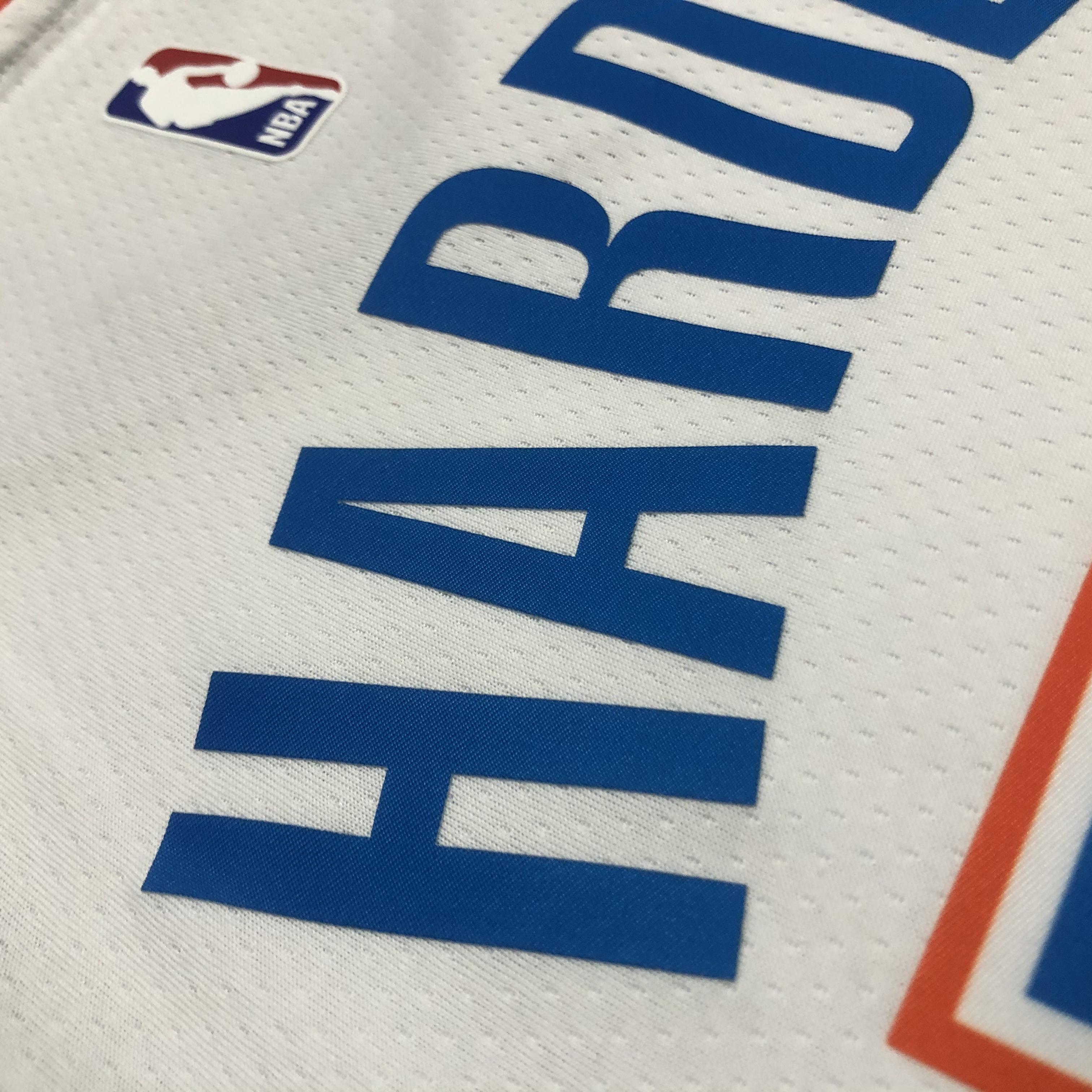 Oklahoma City Thunder White 13 Harden