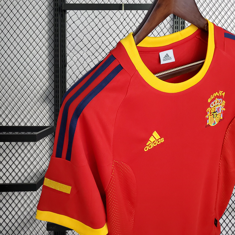 Retro 2002 Spain home retro Football jersey
