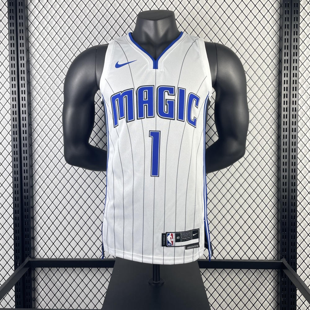 23 Season Orlando Magic Home White 1 McGrady