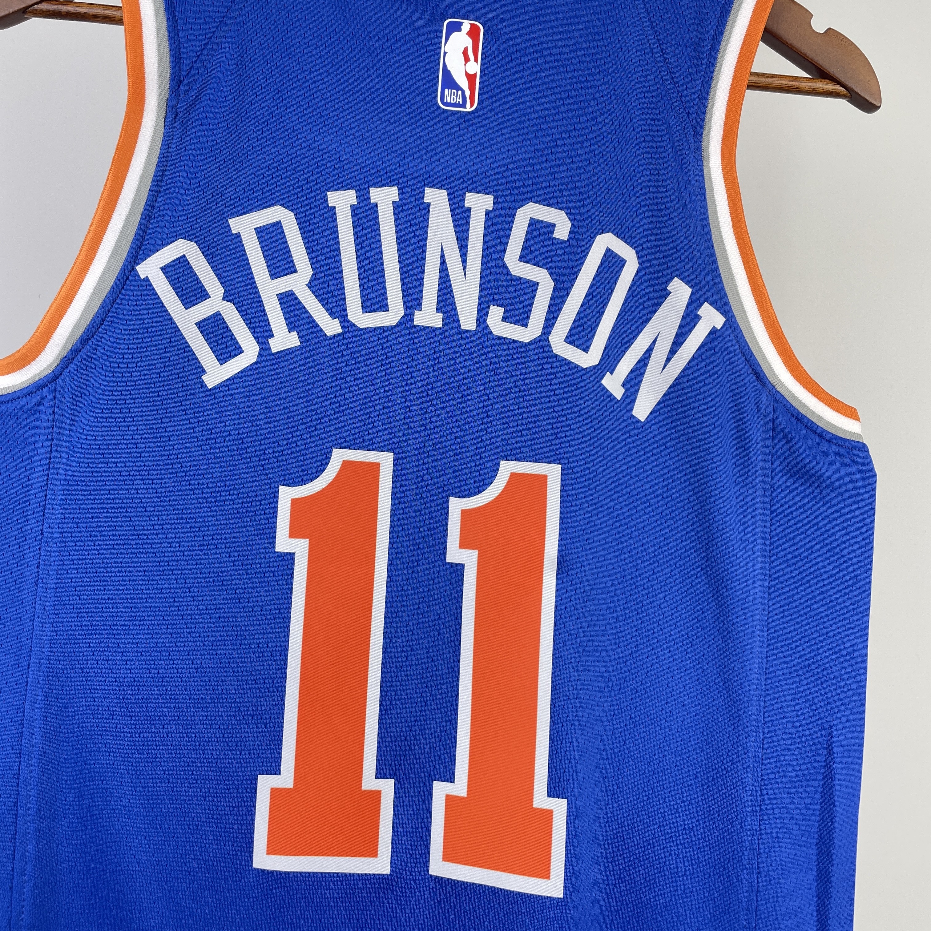 23 Season New York Knicks Away Blue 11 BRUNSON
