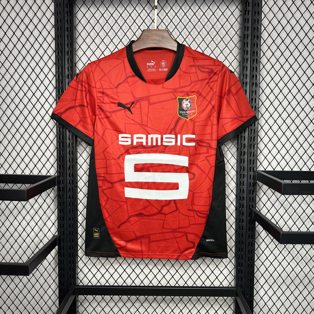 2024-25 Stade Rennais Home Football jersey