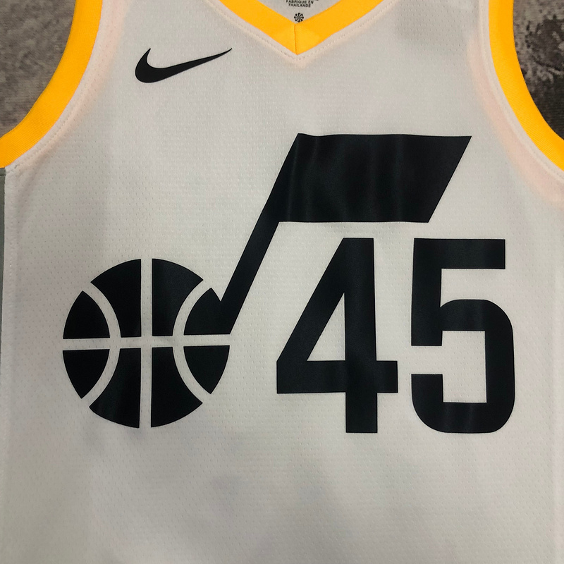 2023 NBA Utah Jazz 45 MITCHELL Basketball Jersey