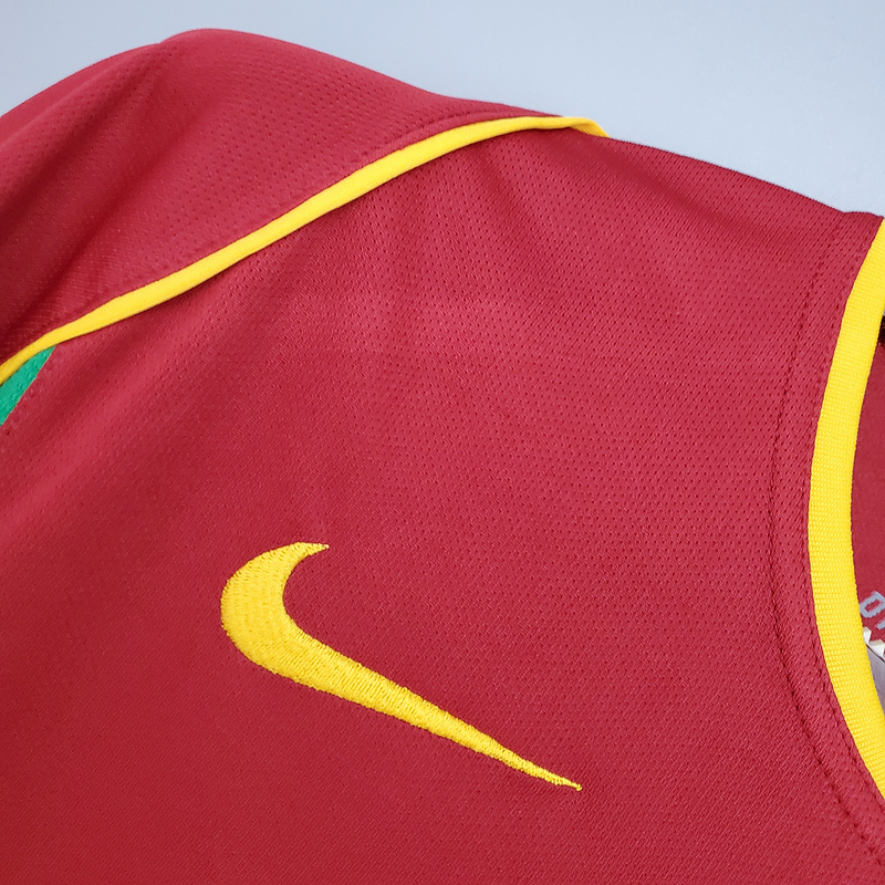 Retro Portugal 2002 home FIGO F.COUTO C.RONALDO RUI COSTA Football jersey retro