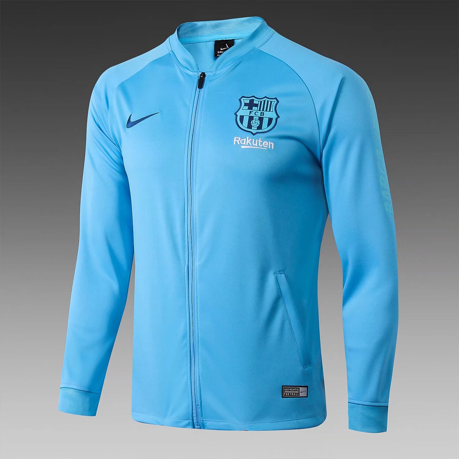 2019-2020 Barcelona Jacket Sportswear Sky Blue Suit -1:1 Thai Quality