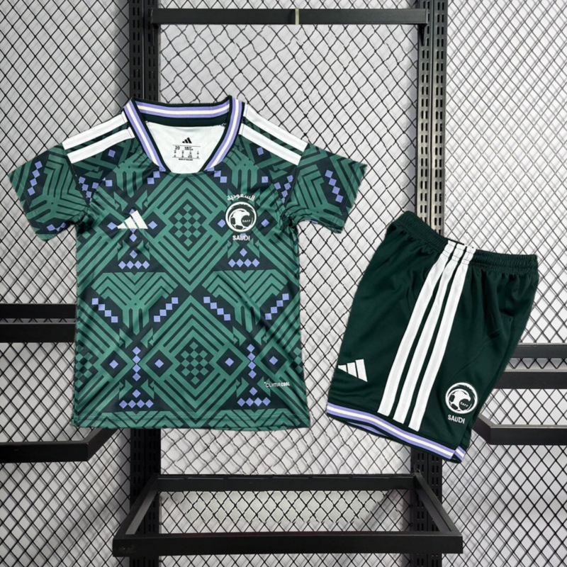 2026 Saudi Arabia Home kids Football jersey