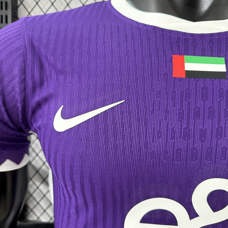 Player 2025-26 Al Ain Home Football jersey Al-Ain