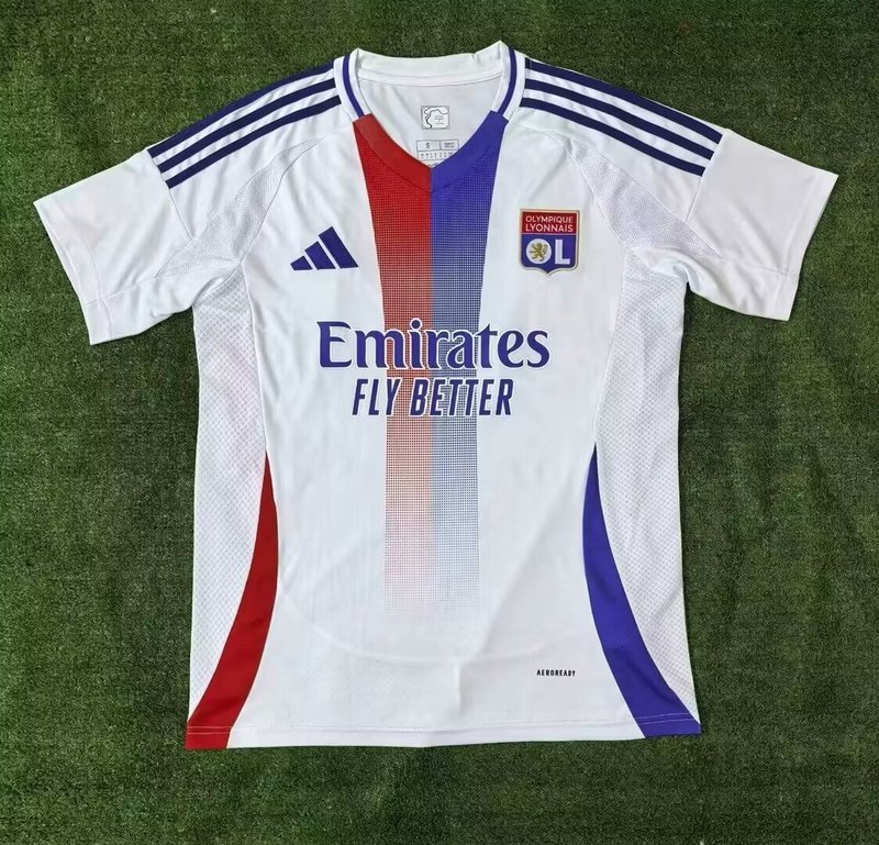2024-25 Lyon home Football jersey