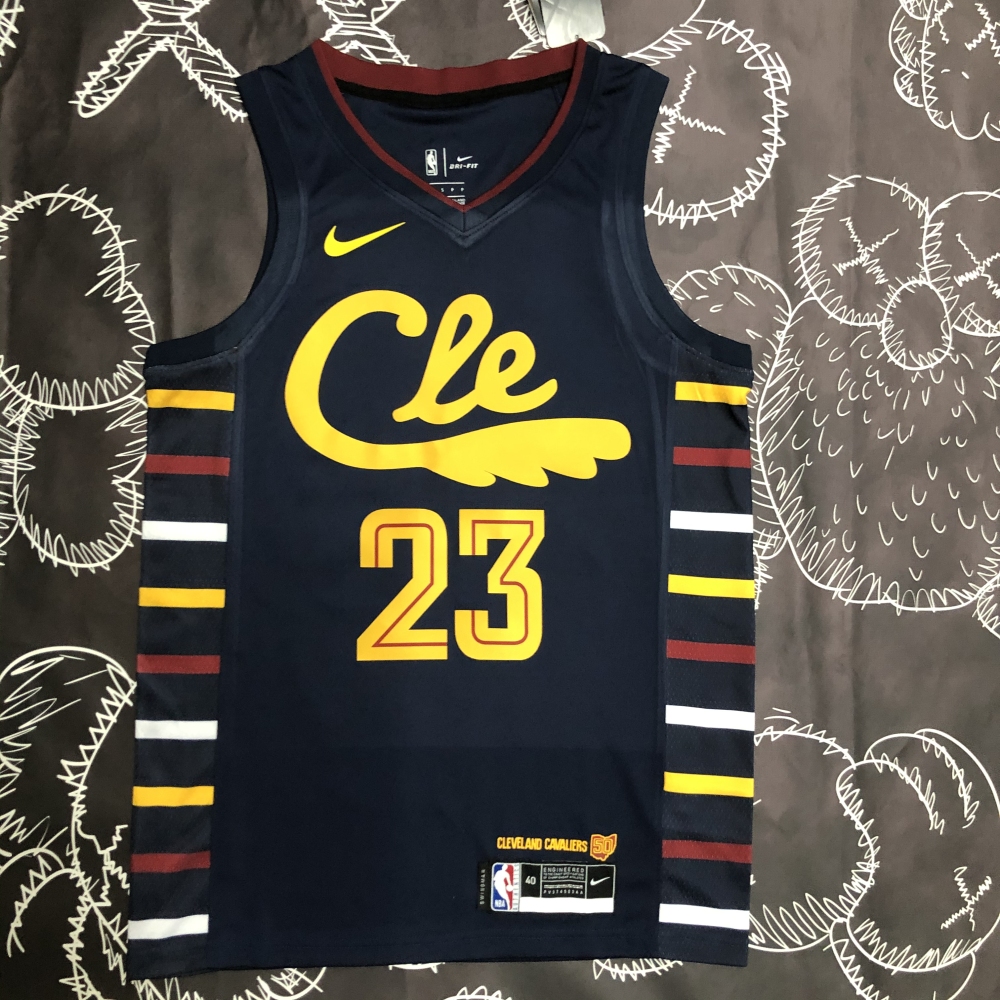 Cleveland Cavaliers Stripes 23 James