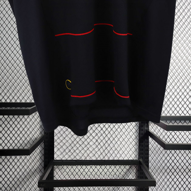 Retro 2010-11 AC Milan Away IBRAHIMOVIC ZAMBROTTA KAKA MALDINI RONALDINHO BECKHAM PIRLO Football jersey retro