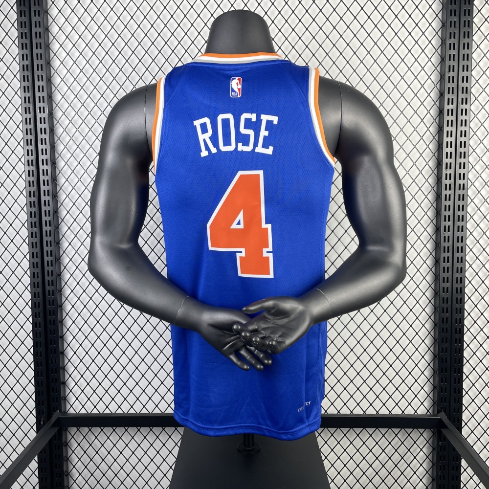 23 Season New York Knicks A Blue 4 Rose