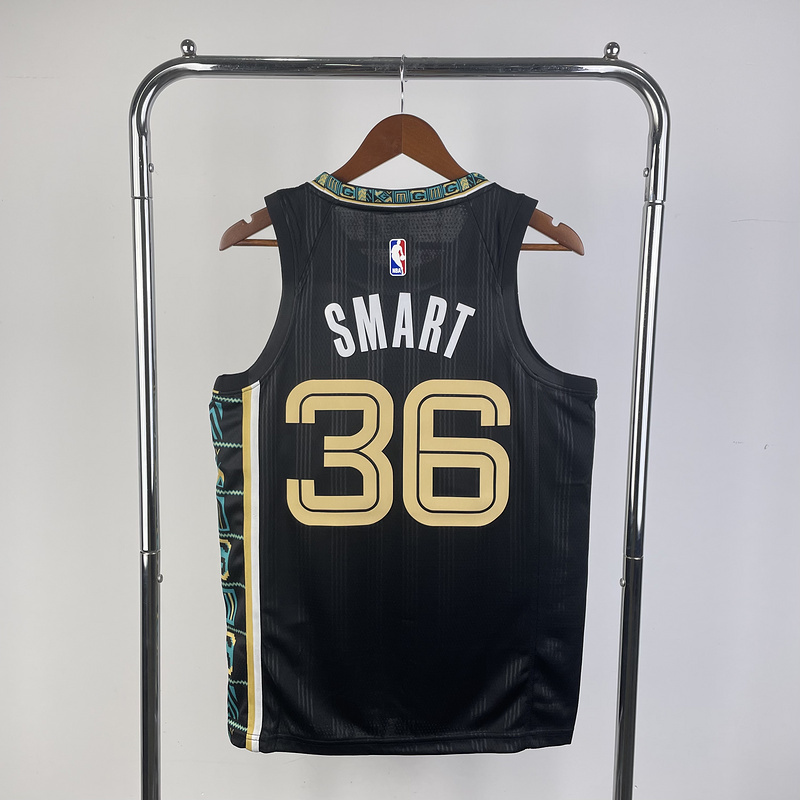 2021 NBA Memphis Grizzlies 36 SMART Basketball Jersey
