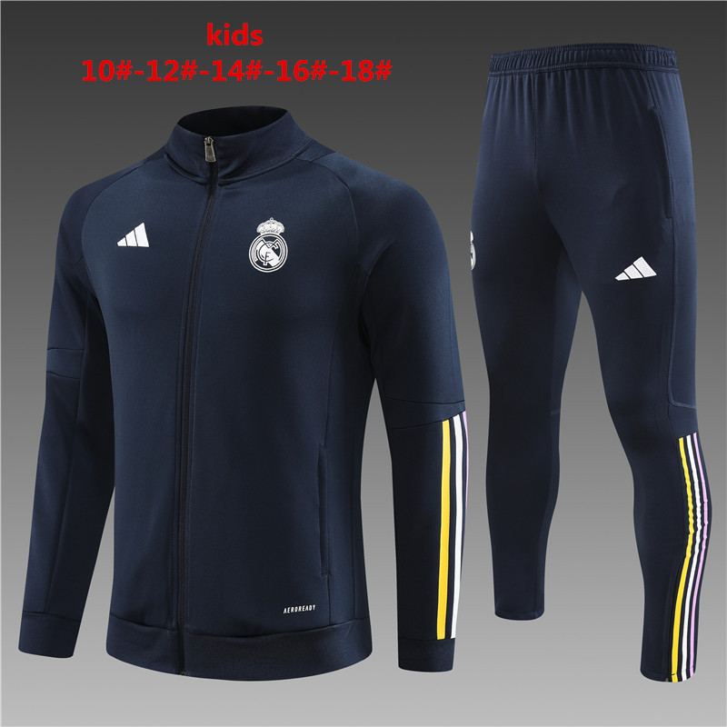 23-24 season Real Madrid jacket suit