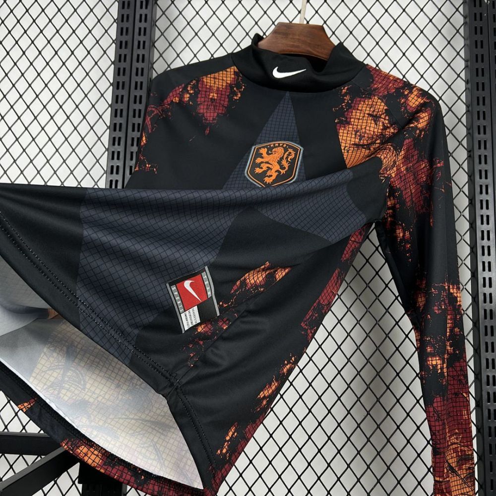 2026 Netherlands Hollywood Goalkeeper Long sleeves Football jersey