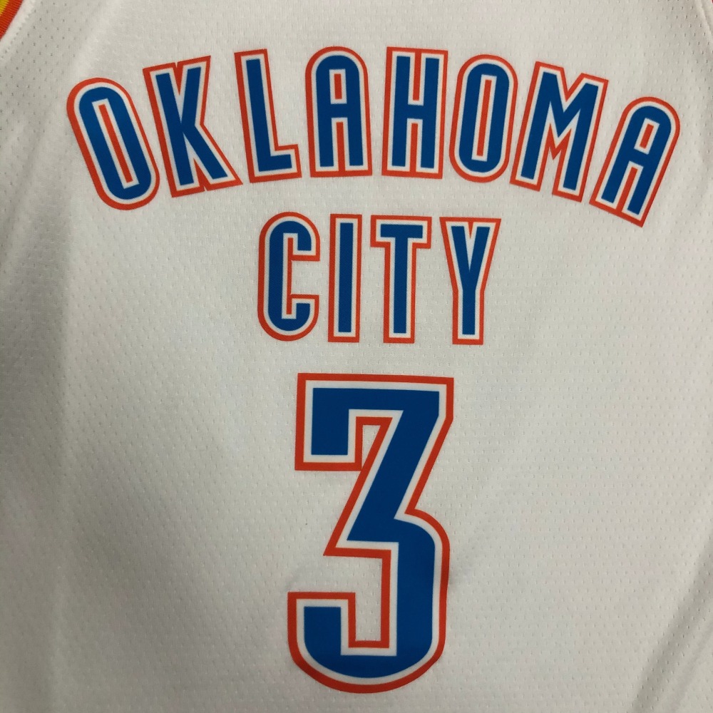 Oklahoma City Thunder White 3 Paul