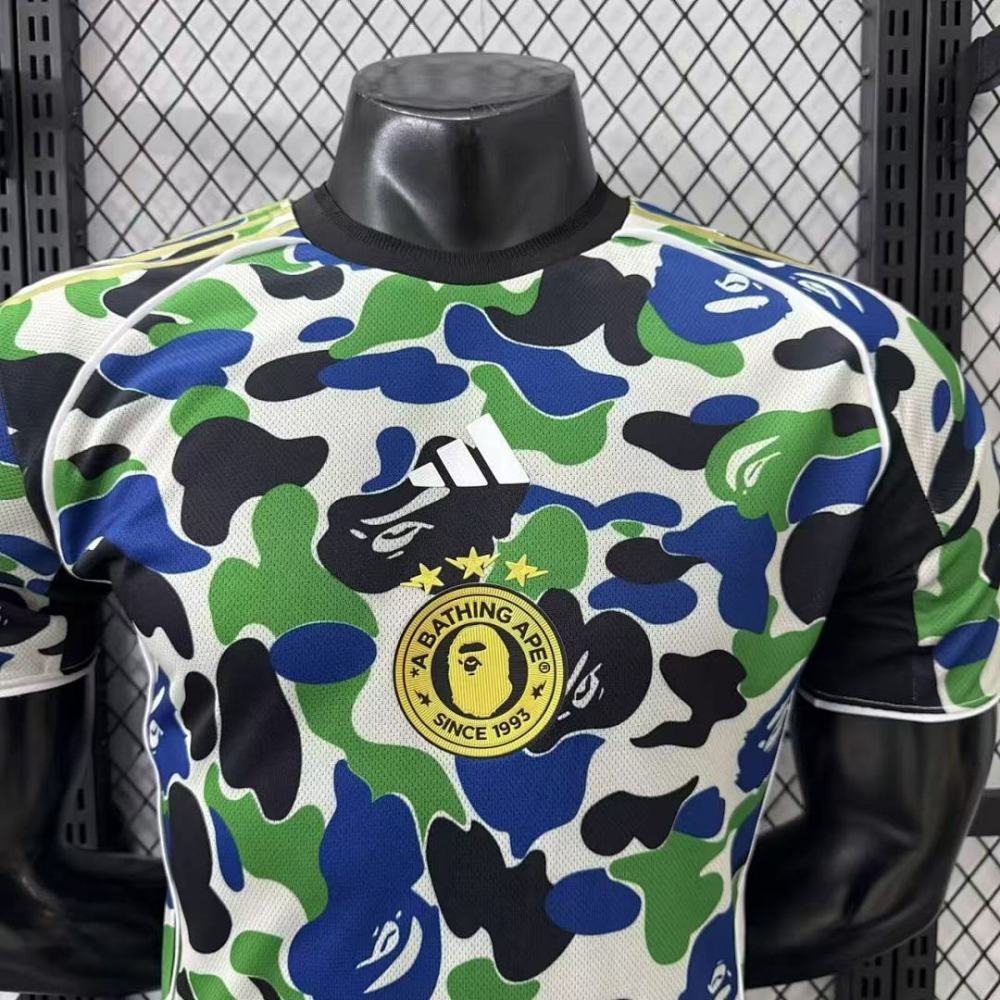 Player 2025-26 A Bathing Ape Special Edition Football jersey