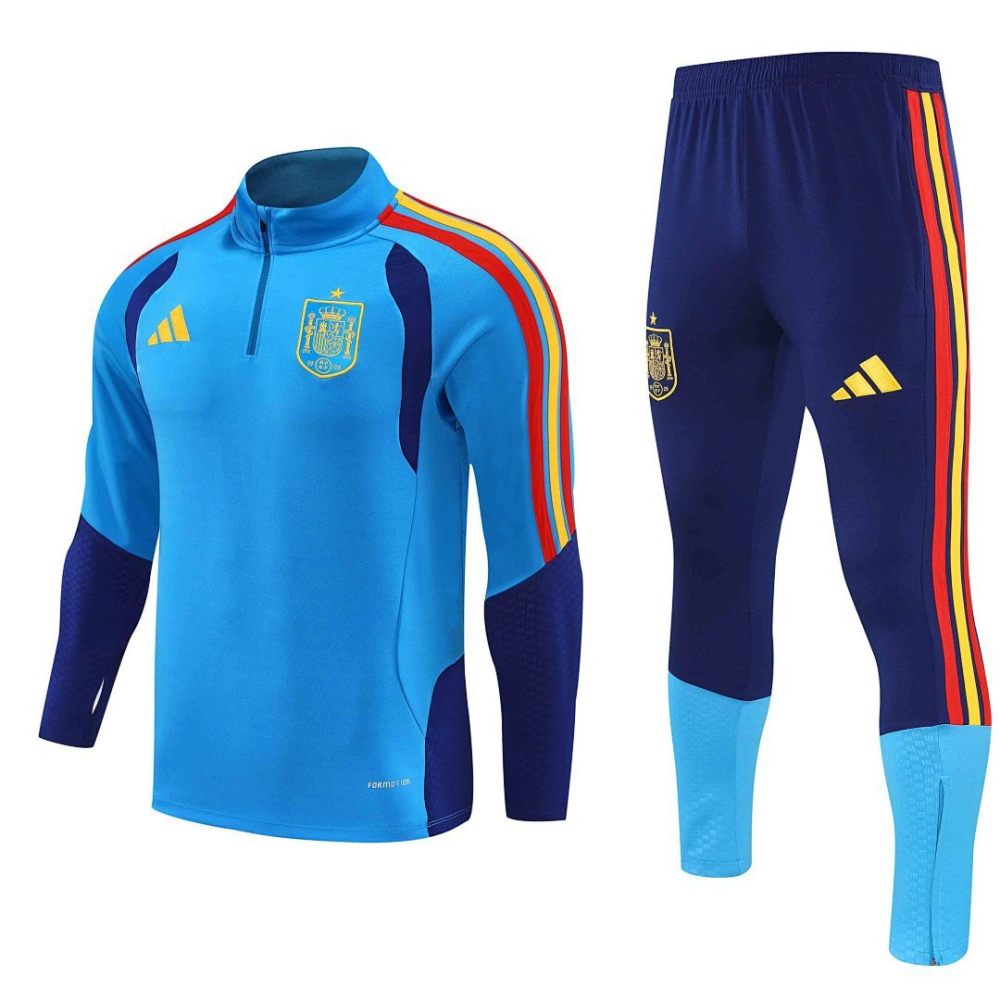 2026 Spain Half-Pull Training Suit Set