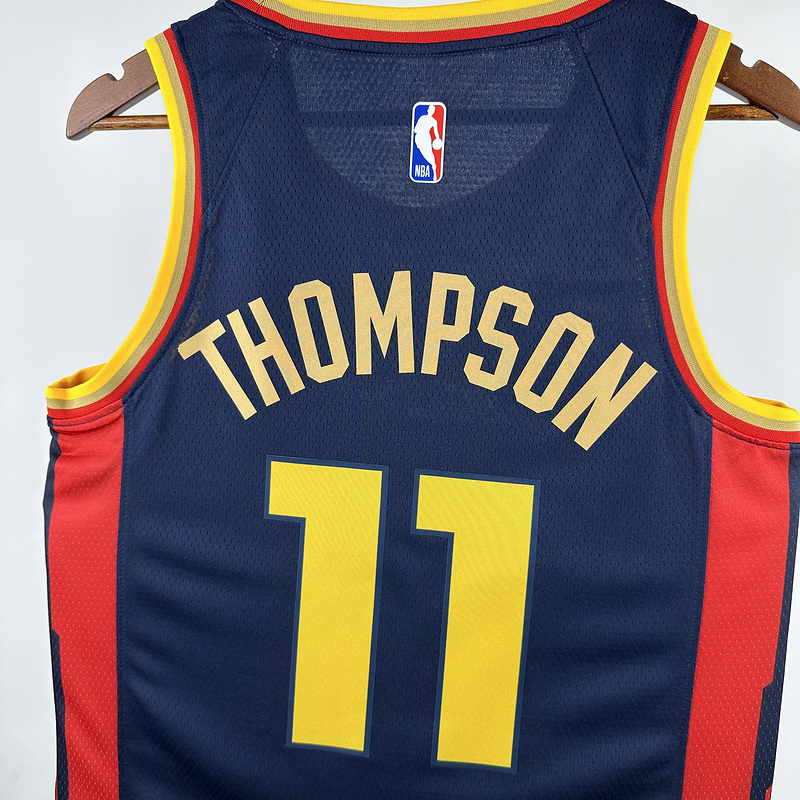 2025 NBA Golden State Warriors 11 THOMPSON Basketball Jersey