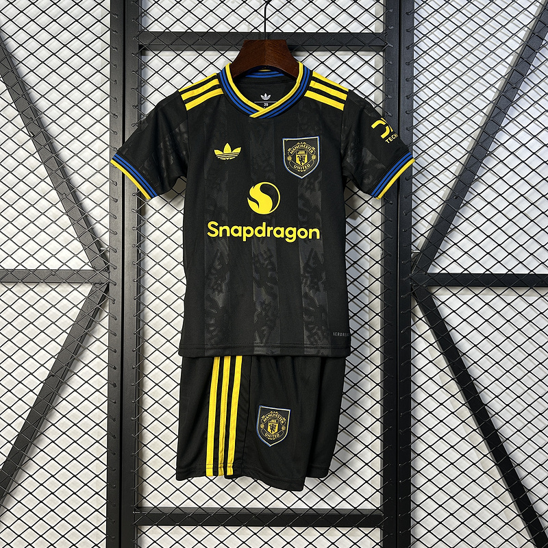 2025-26 Manchester United 2 Away KIDS Football jersey