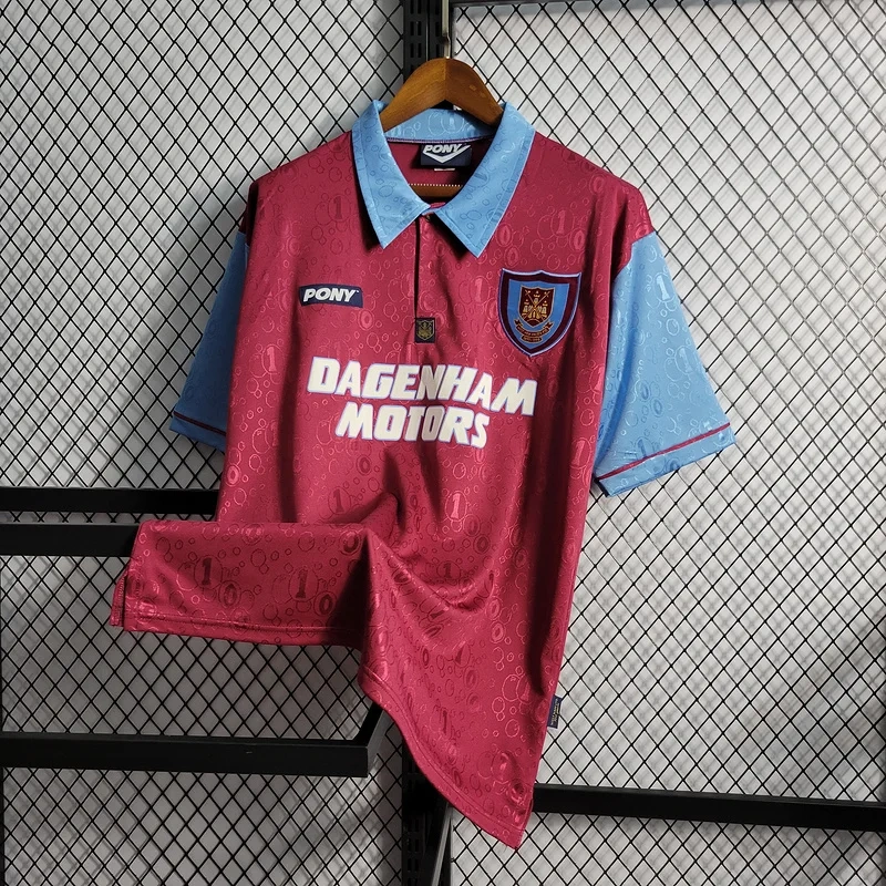 Retro 1995-97 West Ham home Football jersey retro