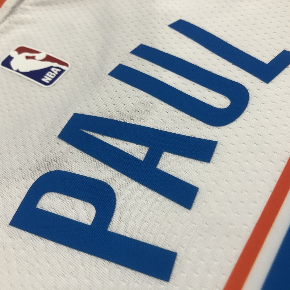 Oklahoma City Thunder White 3 Paul