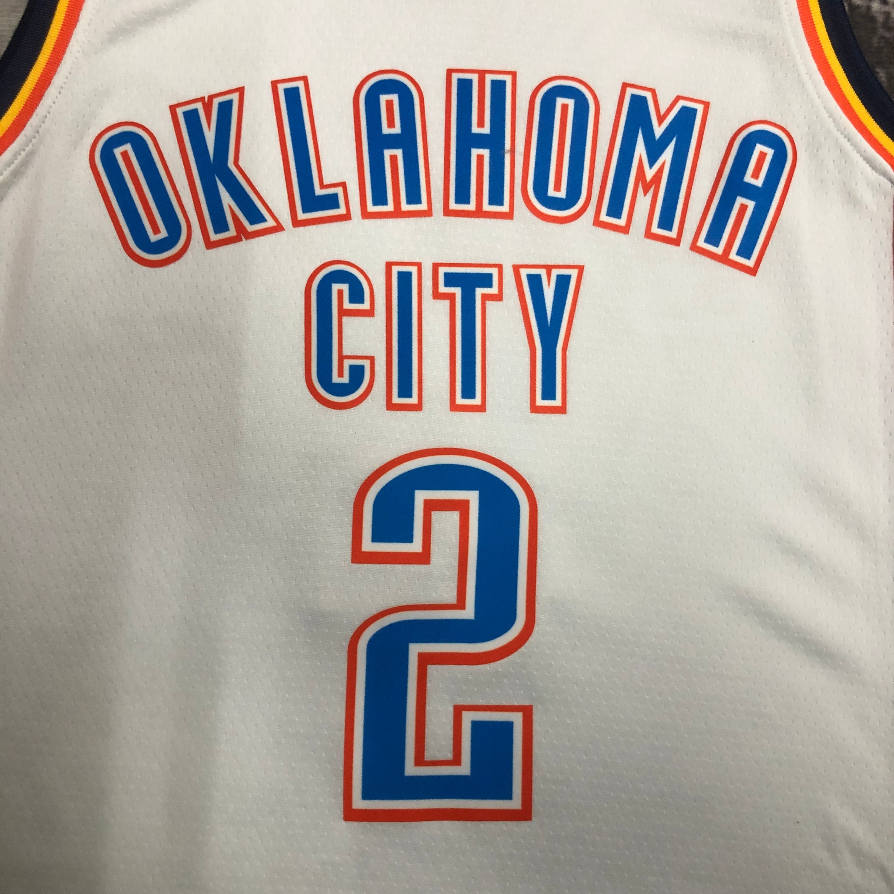 Oklahoma City Thunder White 2 Alexander