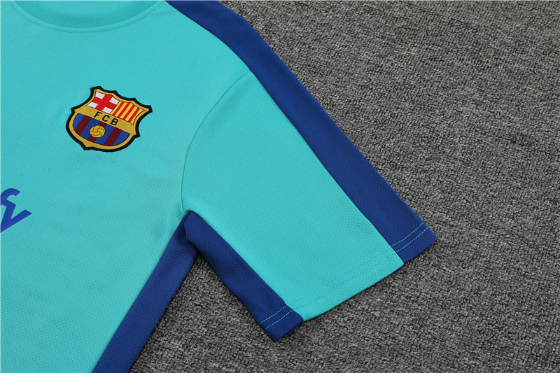 23-24 Barcelona short-sleeved training clothes