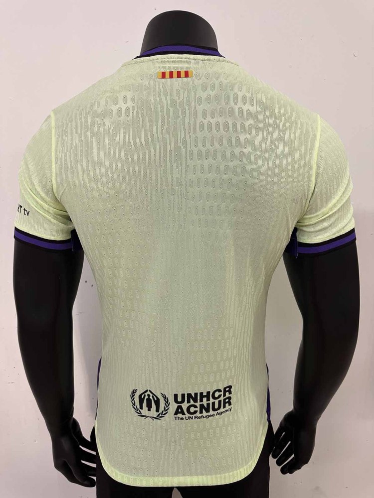 2025-26 Barcelona Away Player Edition Football Jersey