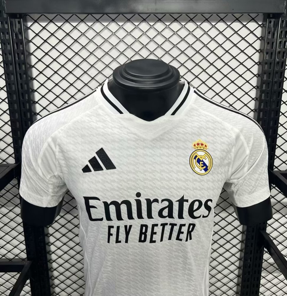 Real Madrid 2024-25 Home Jersey Player Version MBAPPE MODRIC VINI JR. BELLINGHAM CARVAJAL Football jersey