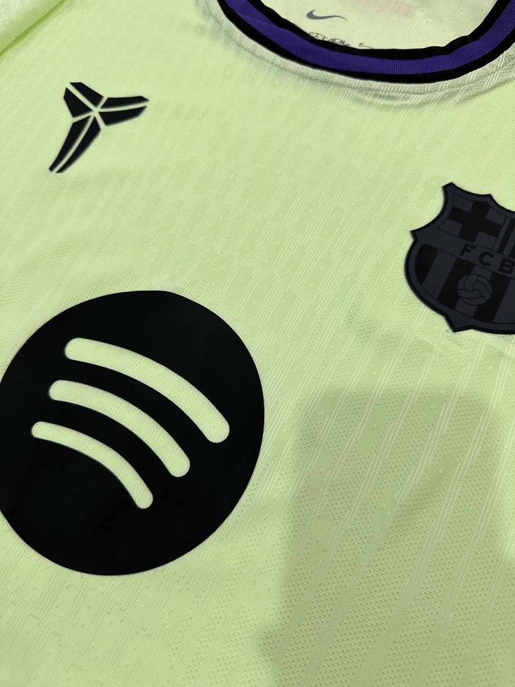 2025-26 Barcelona Away Player Edition Football Jersey